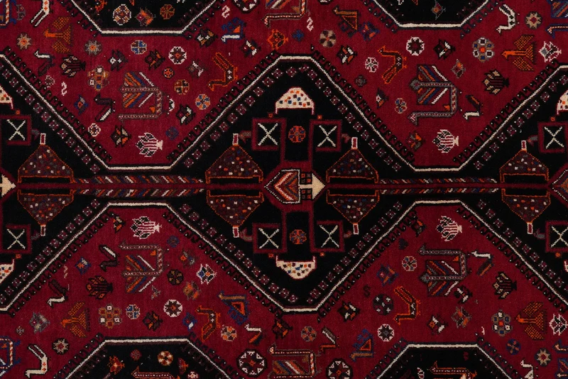 Gashgai · Handgeknüpft – Rot, 268x177 cm