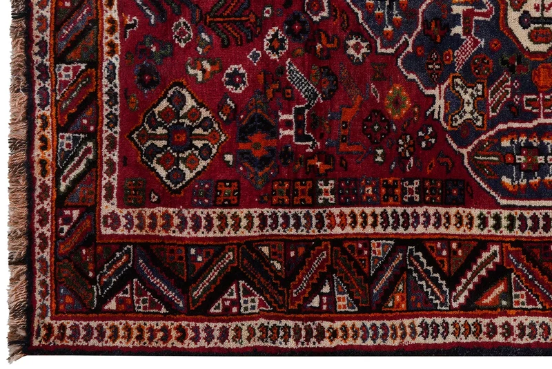 Gashgai · Handgeknüpft – Rot, 161x110 cm