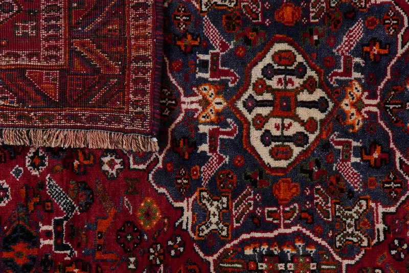 Gashgai · Handgeknüpft – Rot, 161x110 cm