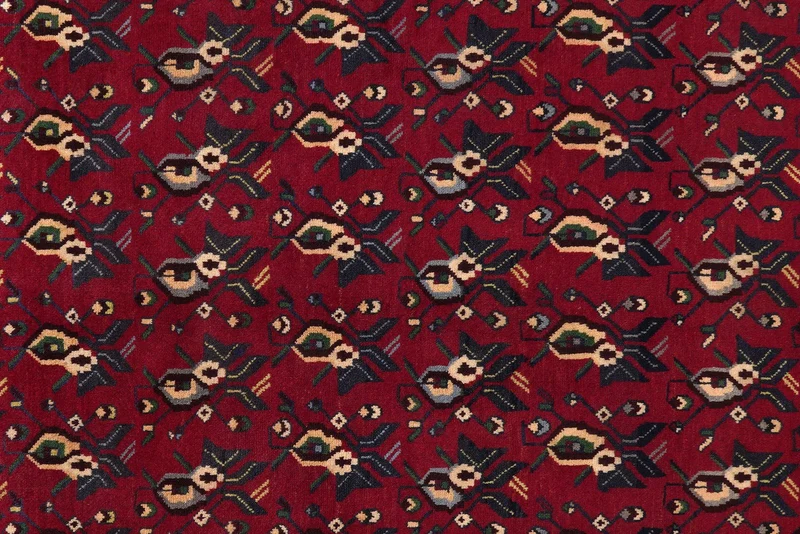 Afshar · Handgeknüpft – Rot, 296x198 cm