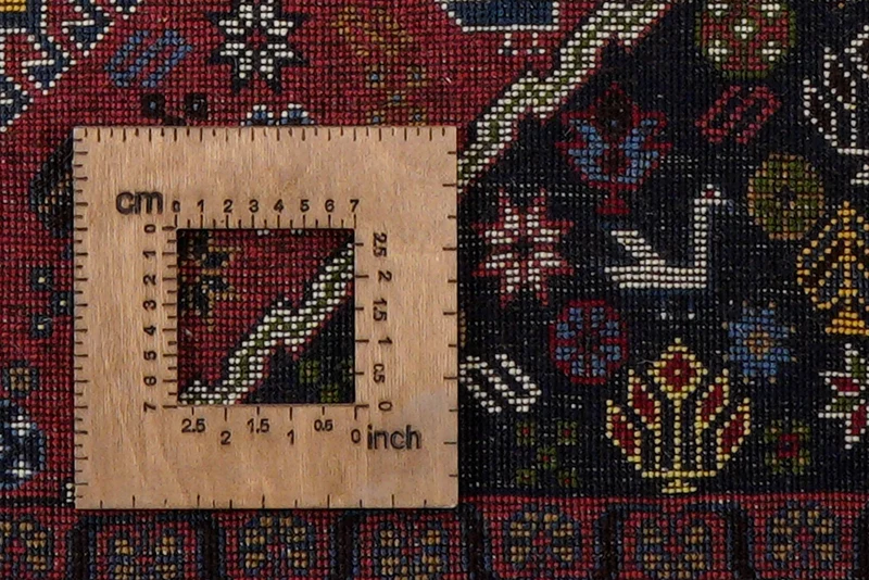 Yalameh · Handgeknüpft – Rot, 196x152 cm