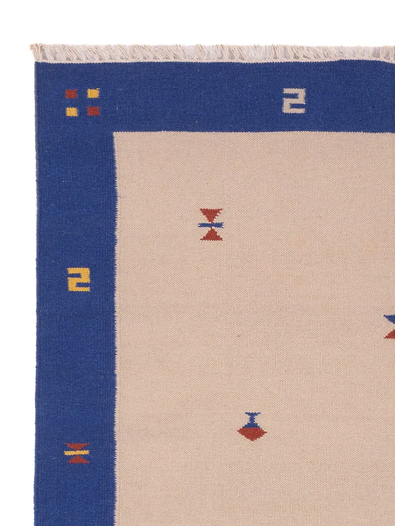 Kelim Modern Teppich 170x240cm - beige