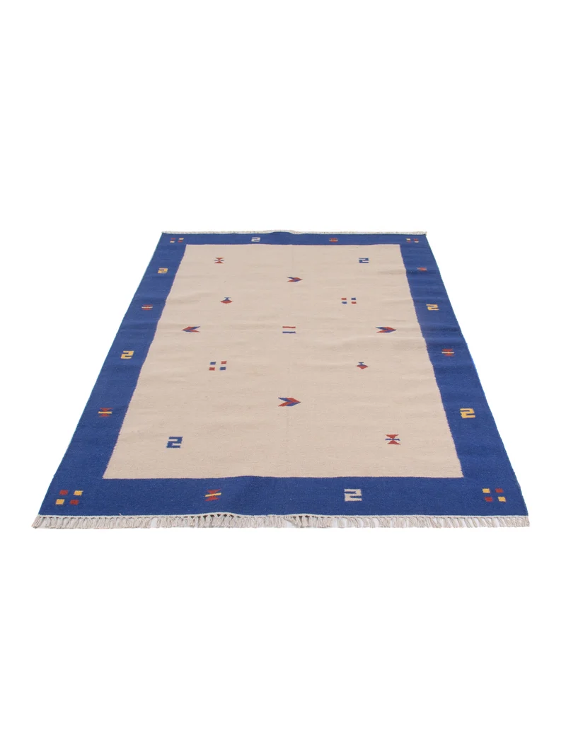 Kelim Modern Teppich 170x240cm - beige