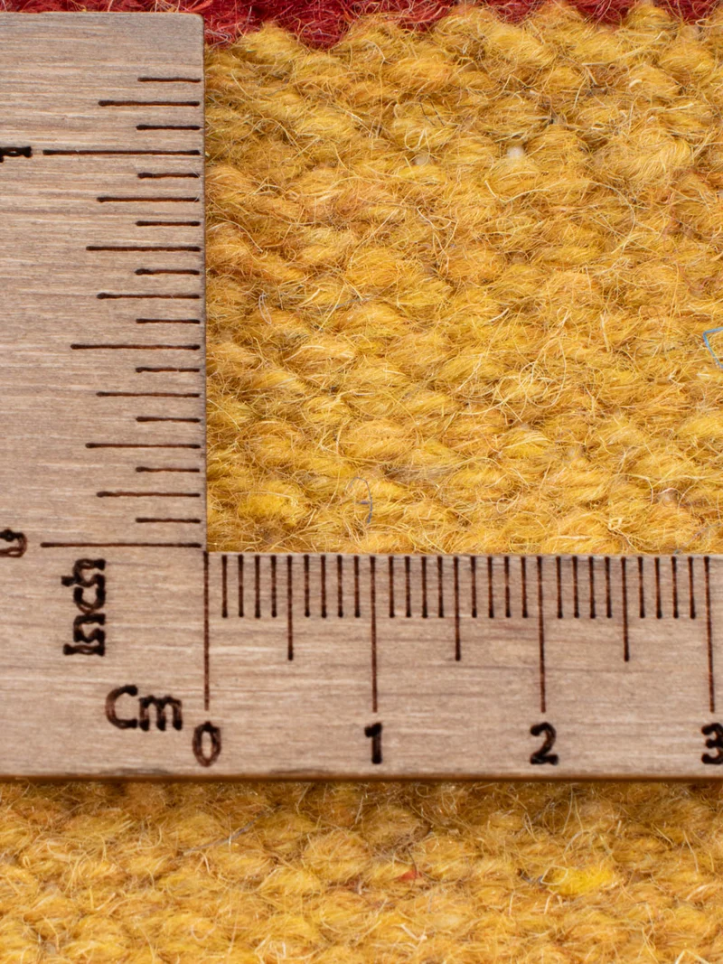 Kelim Modern Teppich 170x240cm - senfgelb