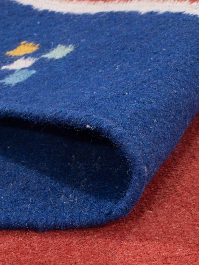 Kelim Modern Teppich 170x240cm - rost