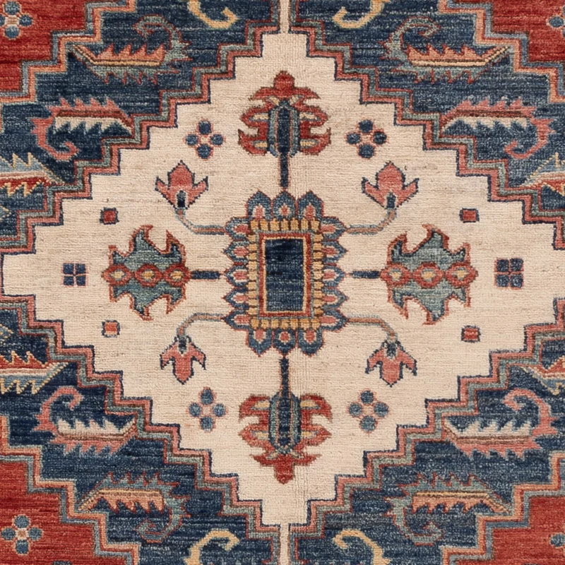 Kazak Teppich 184x251cm - Orientteppich - rot