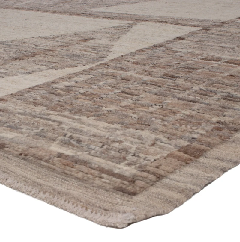 Berber Teppich 253x349cm - Wollteppich - dunkelgrau