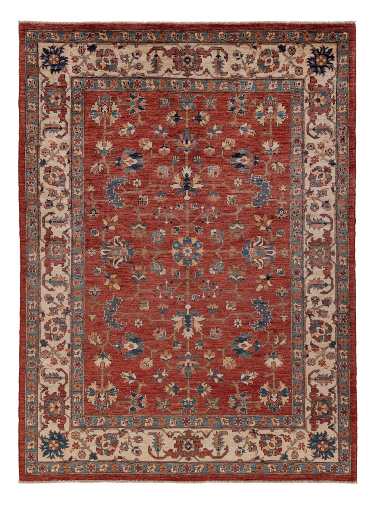 Kazak Teppich 192x257cm - Orientteppich - rot