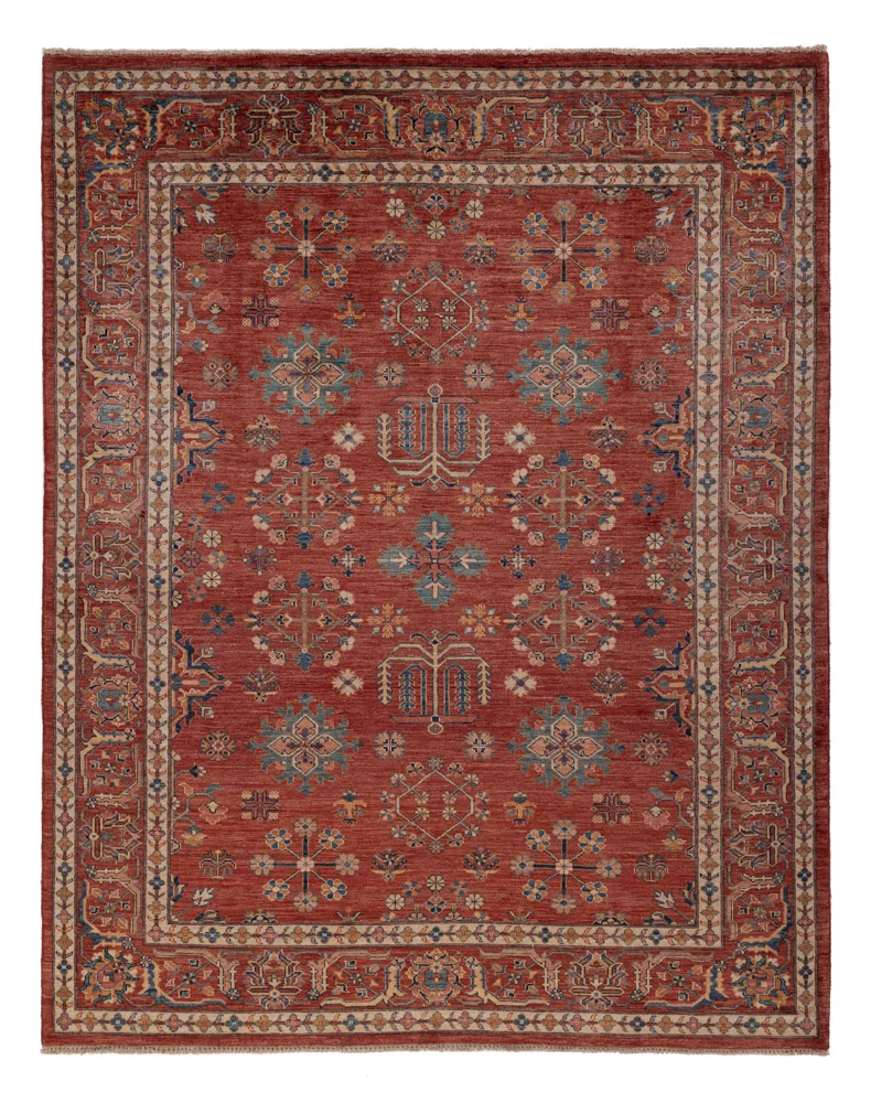 Kazak Teppich 188x241cm - Orientteppich - rot