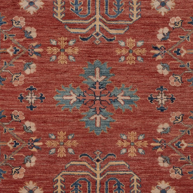 Kazak Teppich 188x241cm - Orientteppich - rot