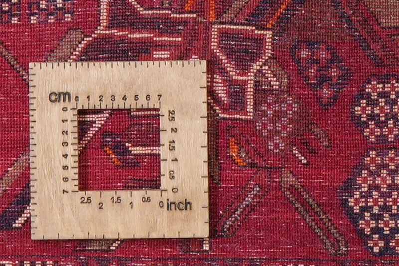 Afshar · Handgeknüpft – Rot, 182x136 cm