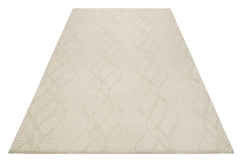 Teppich Creme Beige aus Naturfasern "Hendrik" WECONhome