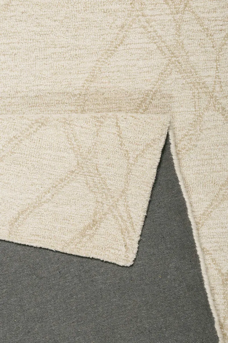 Teppich Creme Beige aus Naturfasern "Hendrik" WECONhome