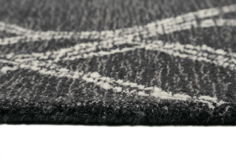 Teppich Anthrazit aus Naturfasern "Hendrik" WECONhome