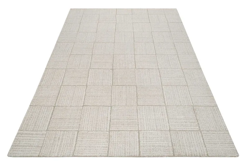 Teppich Creme Beige aus Naturfasern "Lasse" WECONhome
