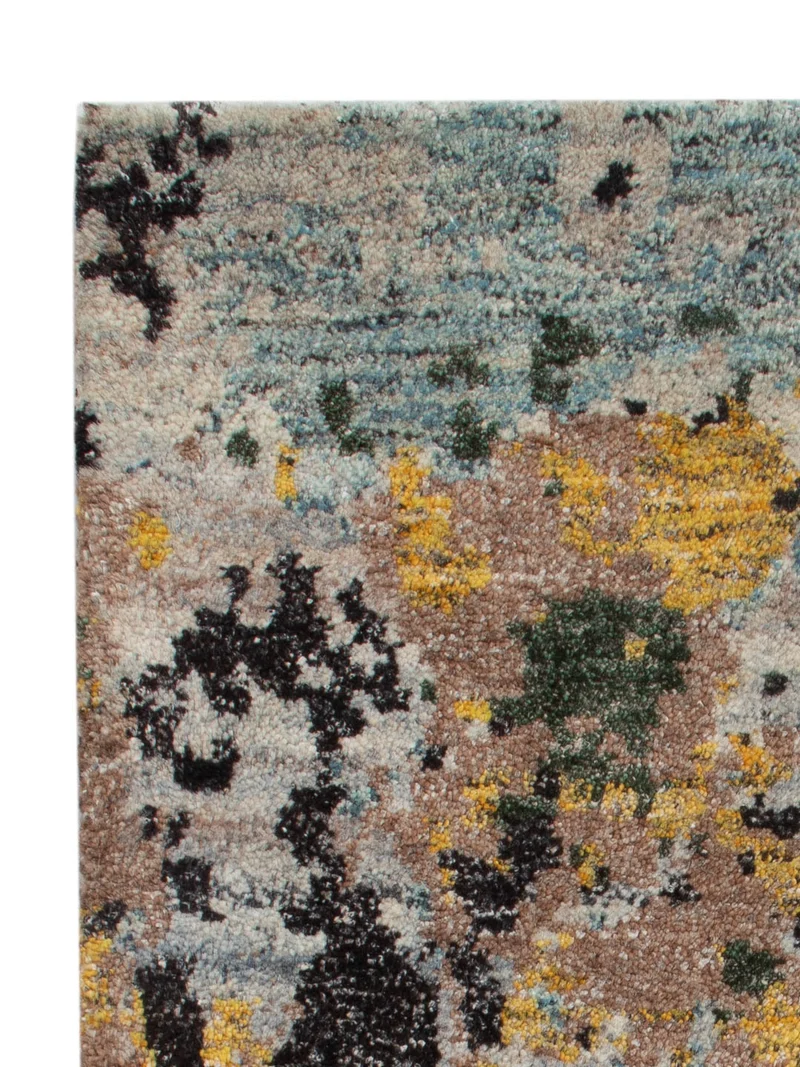 Gabbeh Teppich Indus 60x90cm - Wollteppich - mehrfarbig