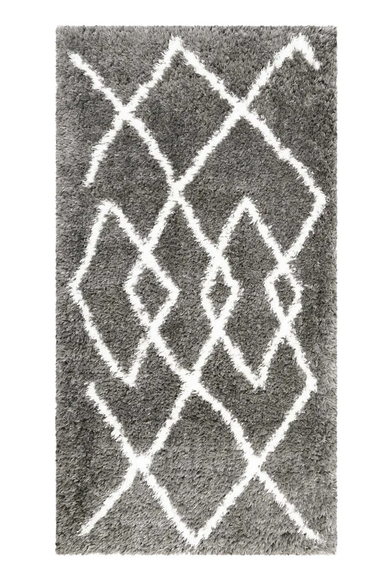 Teppich Grau sehr flauschig & kuschelig "Afella" WECONhome