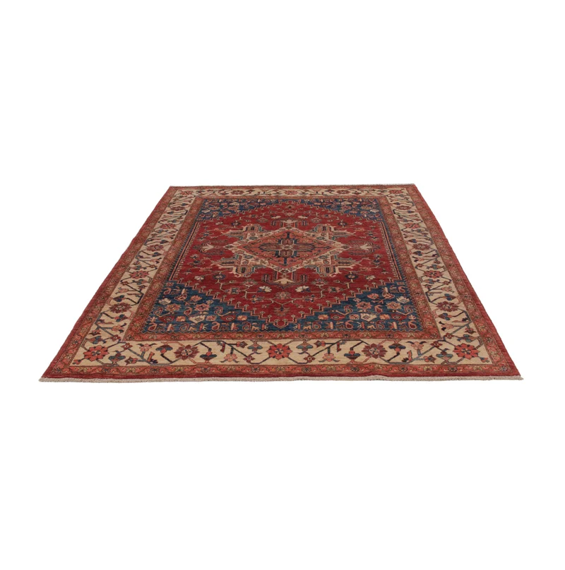Kazak Teppich 190x256cm - Orientteppich - rot