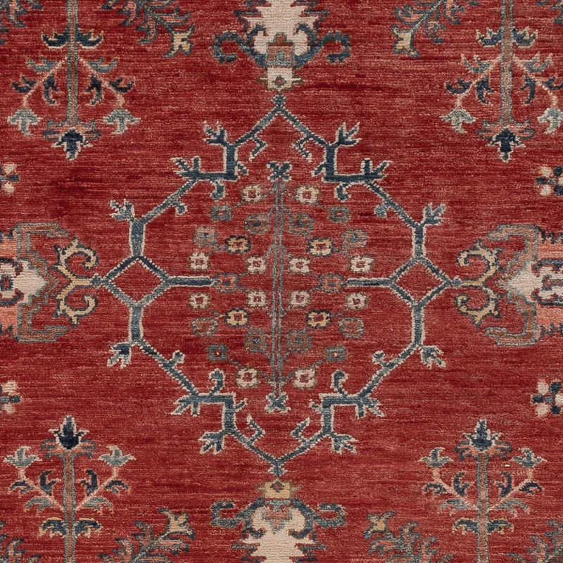 Kazak Teppich 189x253cm - Orientteppich - rot