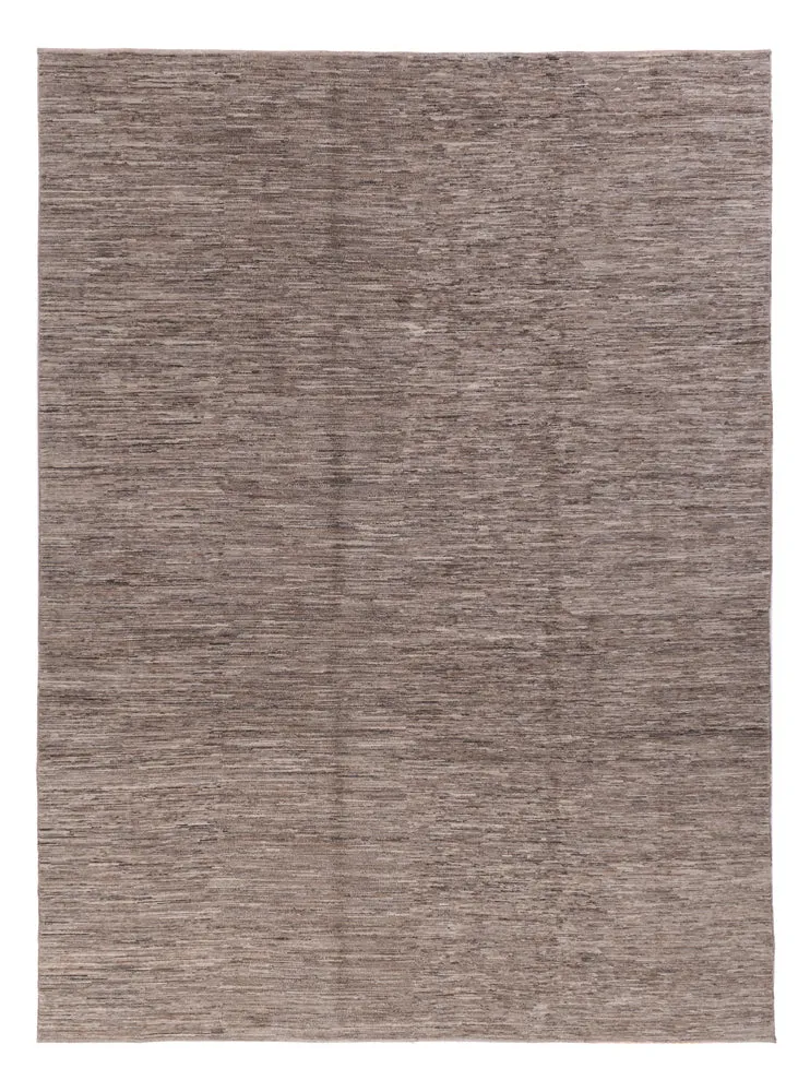 Berber Teppich 249x340cm - Wollteppich - dunkelgrau