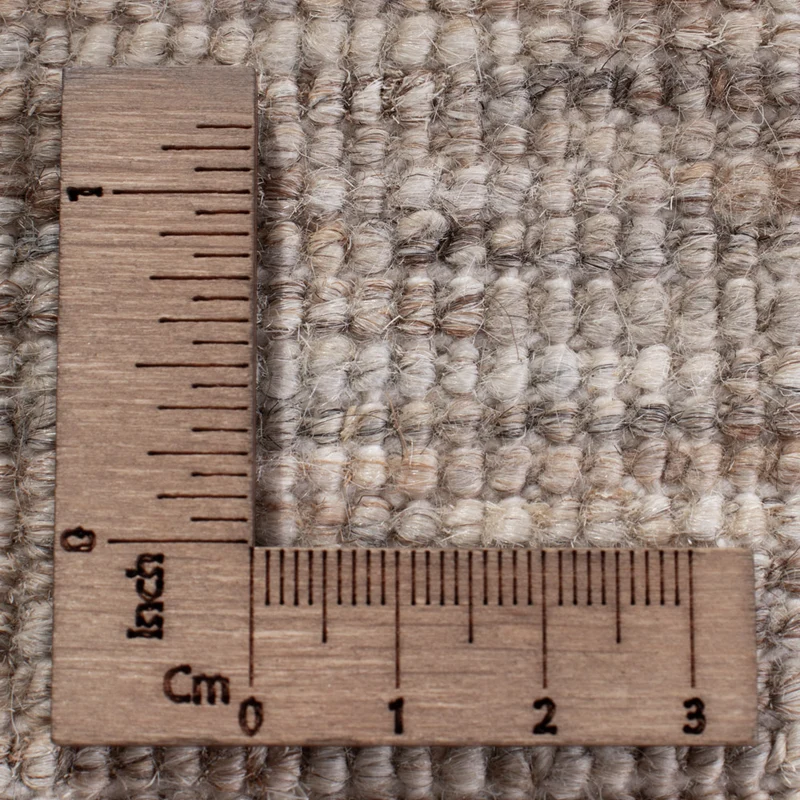 Berber Teppich 249x340cm - Wollteppich - dunkelgrau