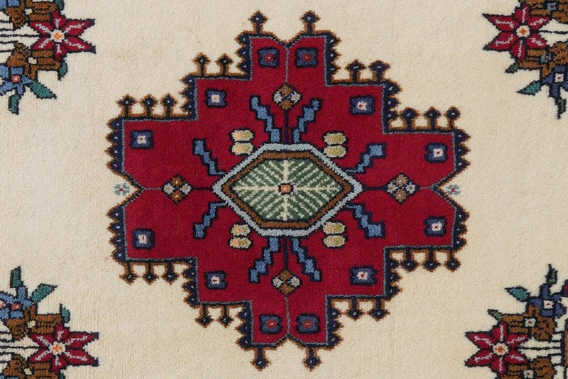 Afshar · Handgeknüpft – Beige, 113x73 cm