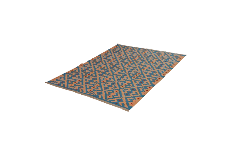 Kelim Gashgai · Handgewebt – Beige, 168x132 cm
