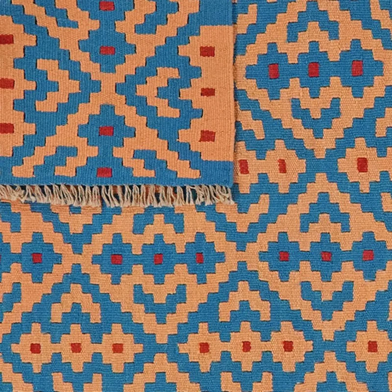 Kelim Gashgai · Handgewebt – Beige, 168x132 cm