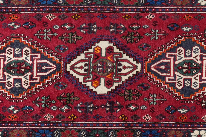 Gashgai · Handgeknüpft – Rot, 295x80 cm
