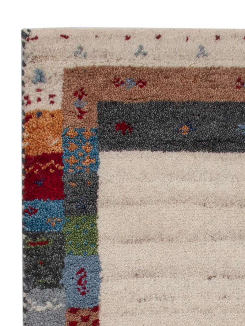 Gabbeh Teppich Indus 60x90cm - Wollteppich