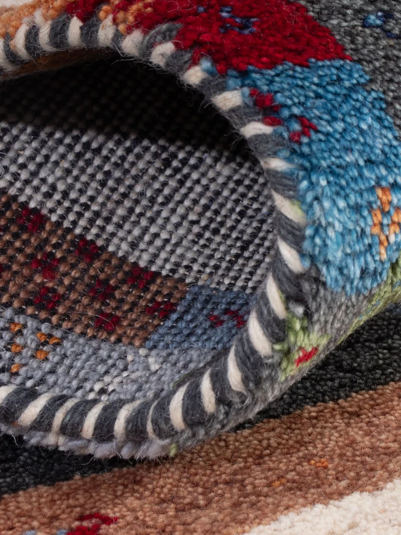 Gabbeh Teppich Indus 60x90cm - Wollteppich