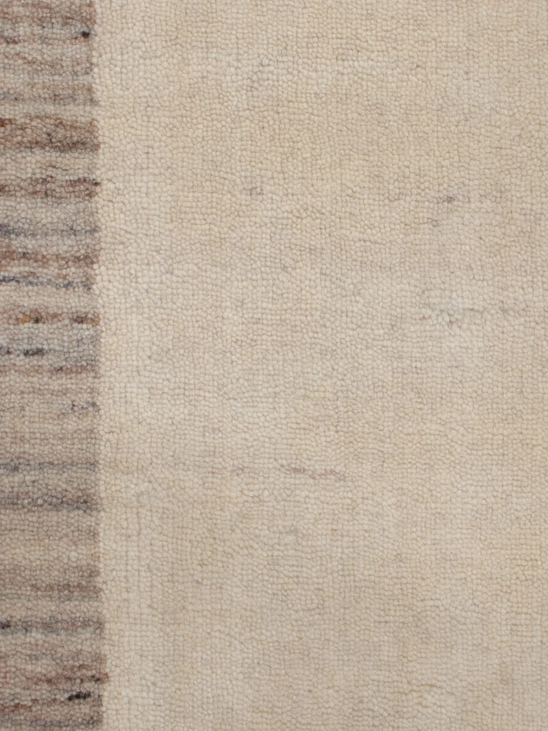 Loribaft Loom Teppich 60x90cm - Wollteppich - beige