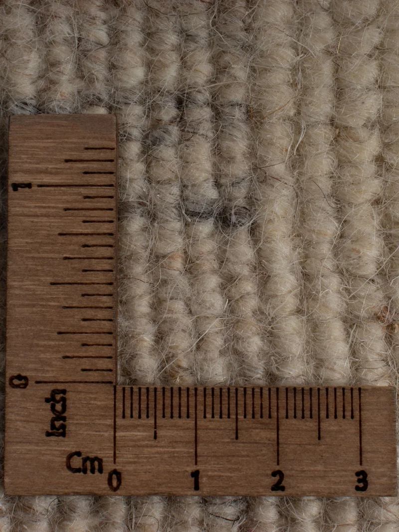Loribaft Loom Teppich 60x90cm - Wollteppich - beige