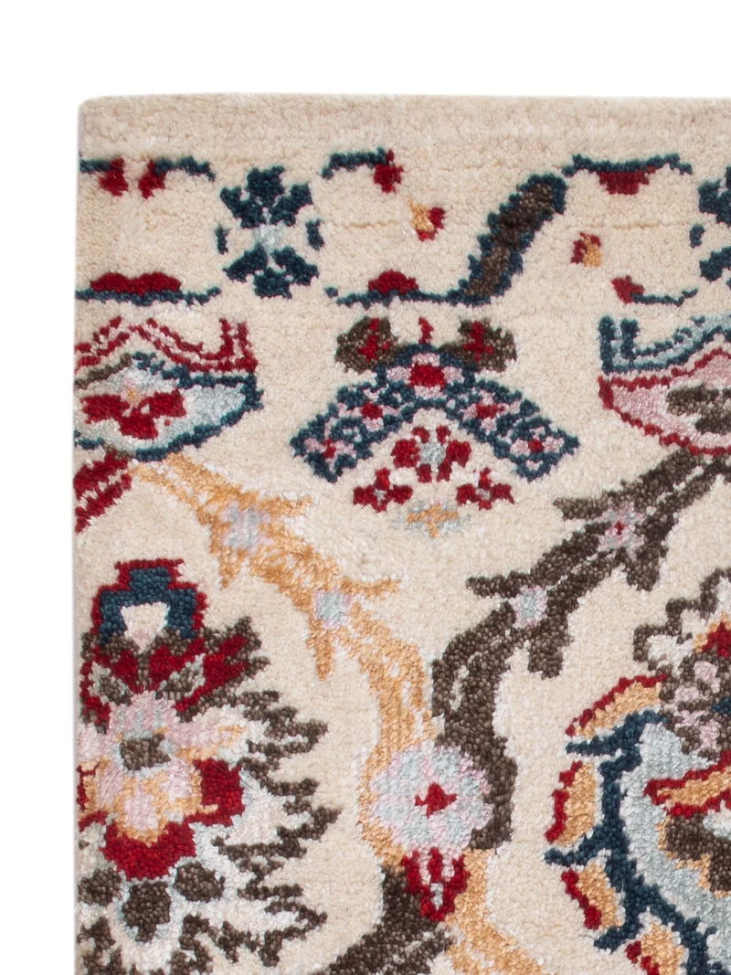 Gabbeh Teppich Indus 60x90cm - Wollteppich - mehrfarbig