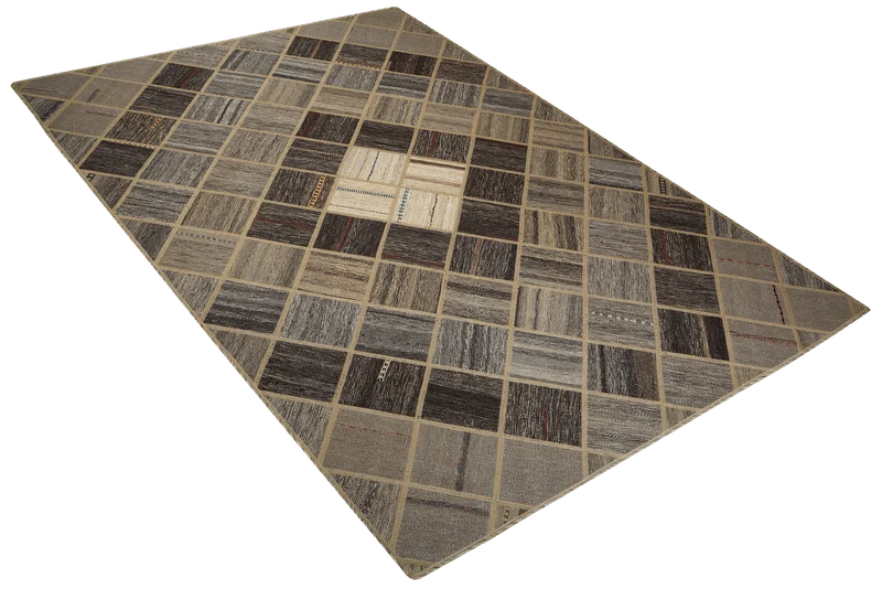 Kelim Tekkeh · Handgewebt – Bunt, 240x170 cm