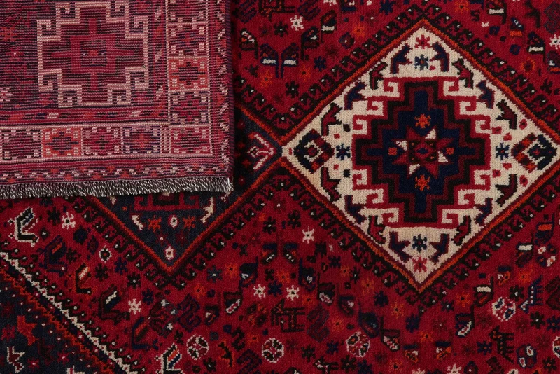 Shiraz · Handgeknüpft – Rot, 245x160 cm