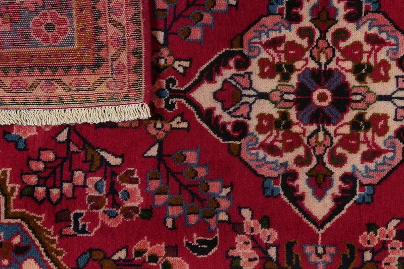 Lilian · Handgeknüpft – Rot, 126x70 cm