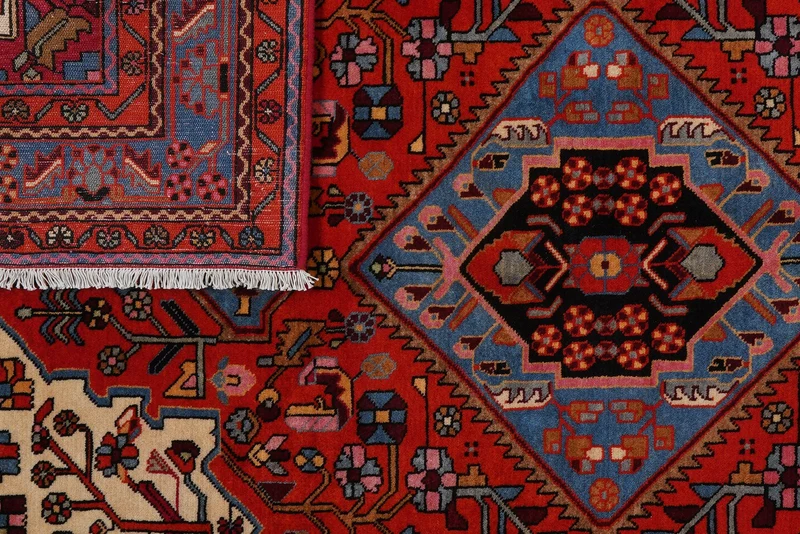 Nahavand · Handgeknüpft – Rot, 244x160 cm