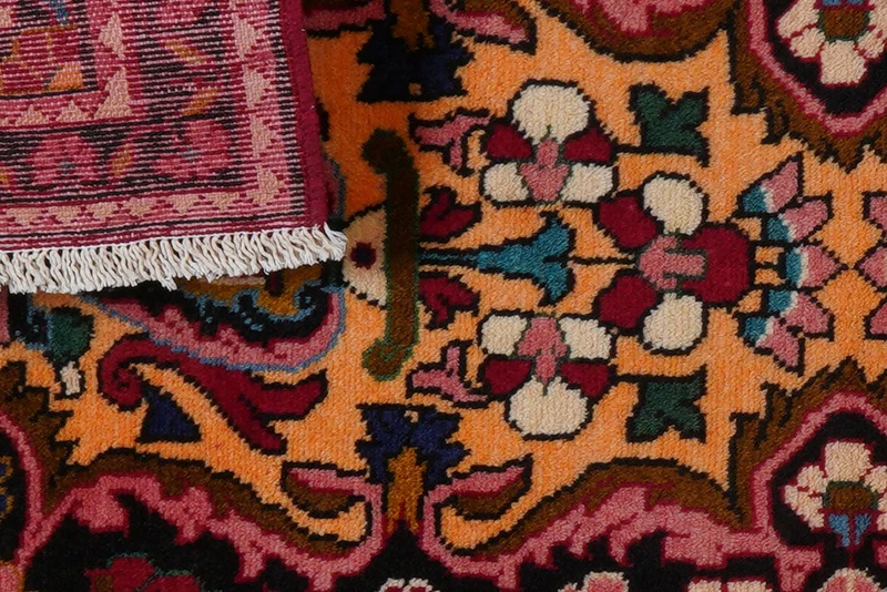 Lilian · Handgeknüpft – Orange, 129x65 cm