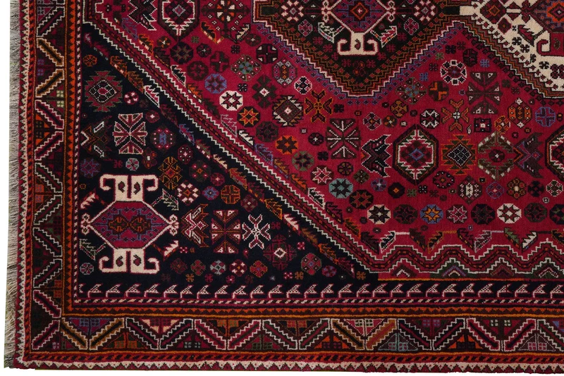 Gashgai · Handgeknüpft – Rot, 300x198 cm