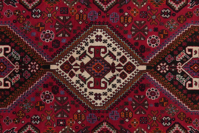 Gashgai · Handgeknüpft – Rot, 300x198 cm