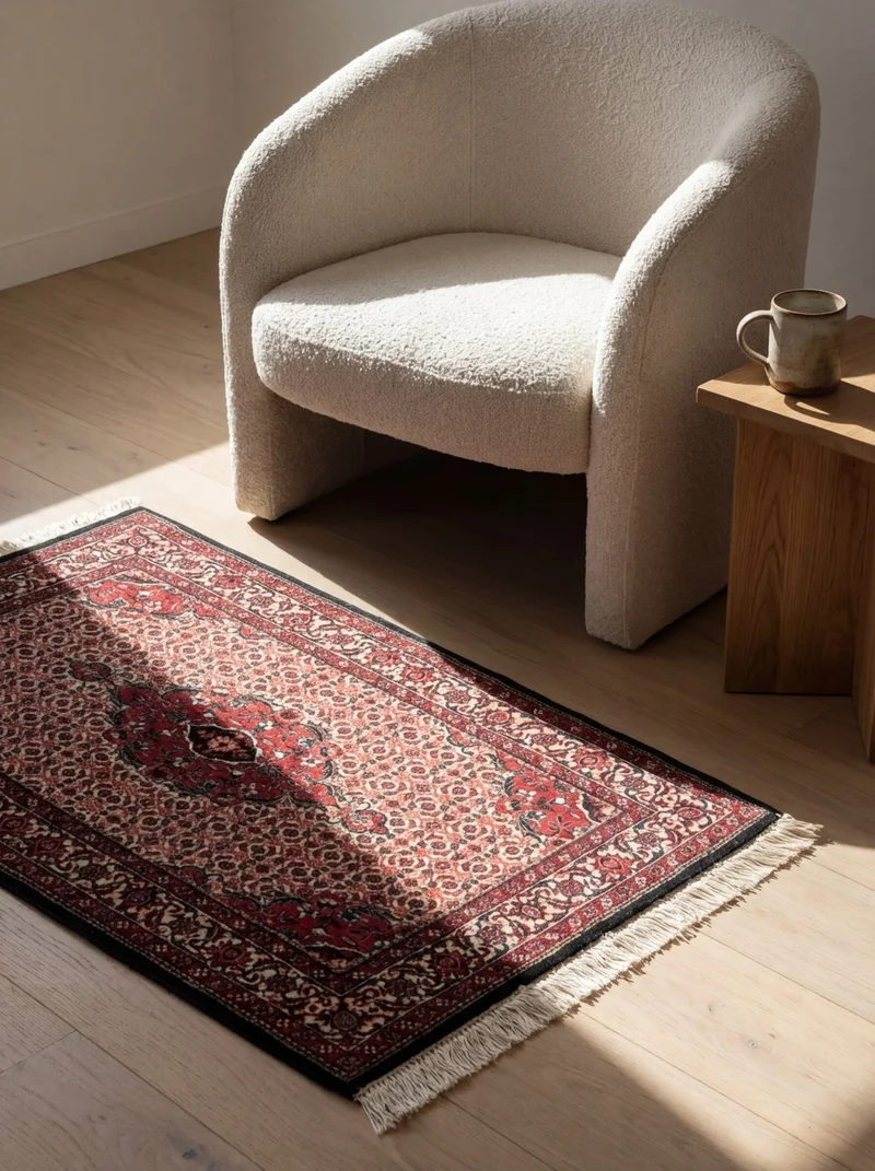 Bidjar Bookan · Handgeknüpft – Beige, 125x75 cm