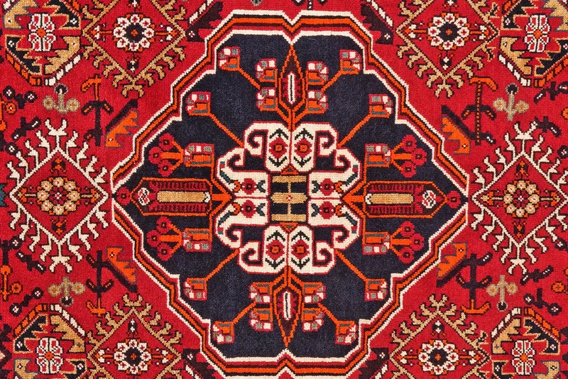 Gashgai · Handgeknüpft – Rot, 244x162 cm