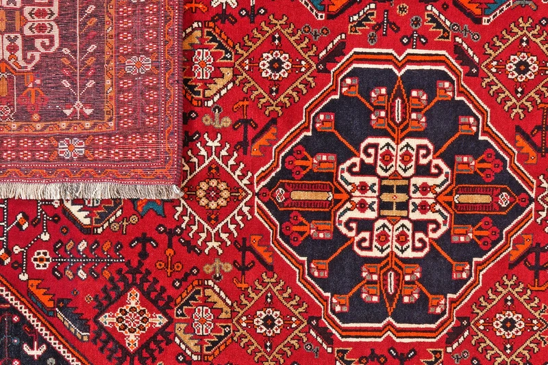 Gashgai · Handgeknüpft – Rot, 244x162 cm