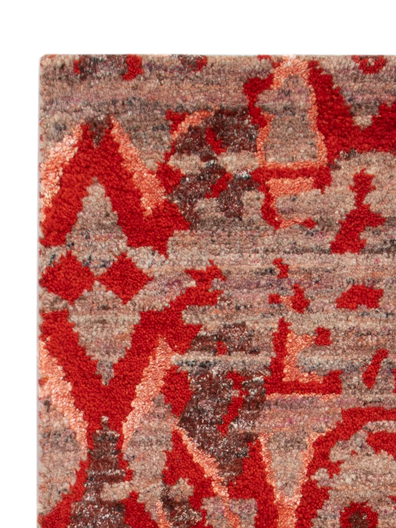 Gabbeh Teppich Indus 60x90cm - Wollteppich - mehrfarbig