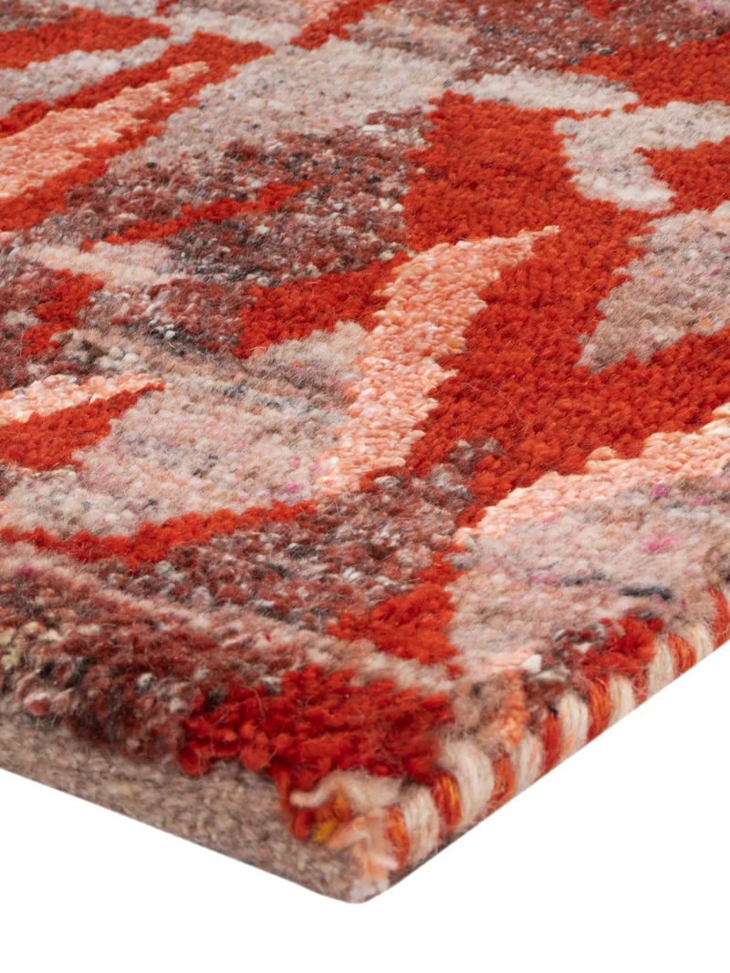 Gabbeh Teppich Indus 60x90cm - Wollteppich - mehrfarbig