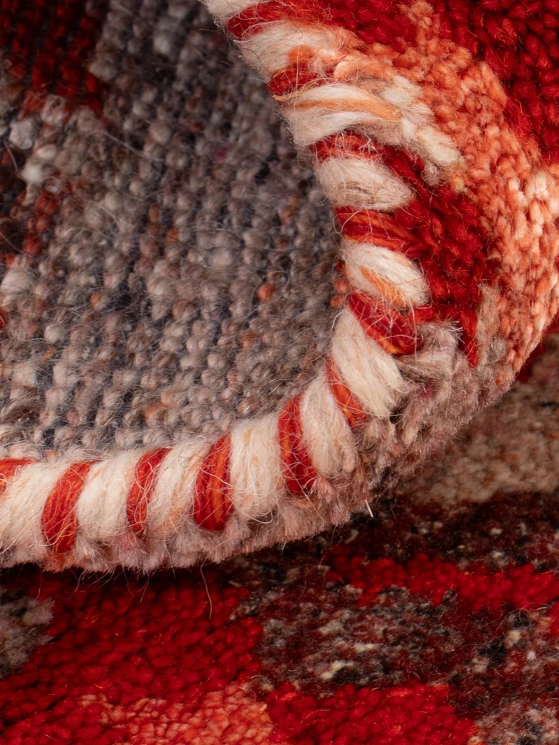 Gabbeh Teppich Indus 60x90cm - Wollteppich - mehrfarbig