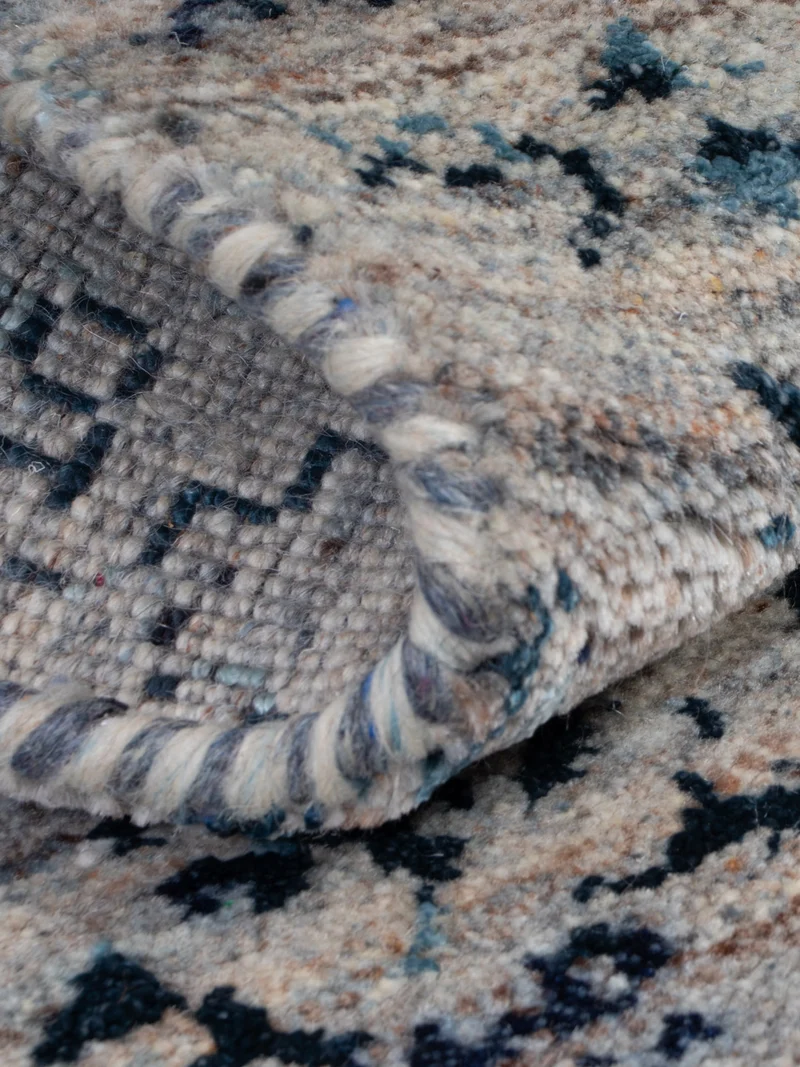 Gabbeh Teppich Indus 60x90cm - Wollteppich - mehrfarbig