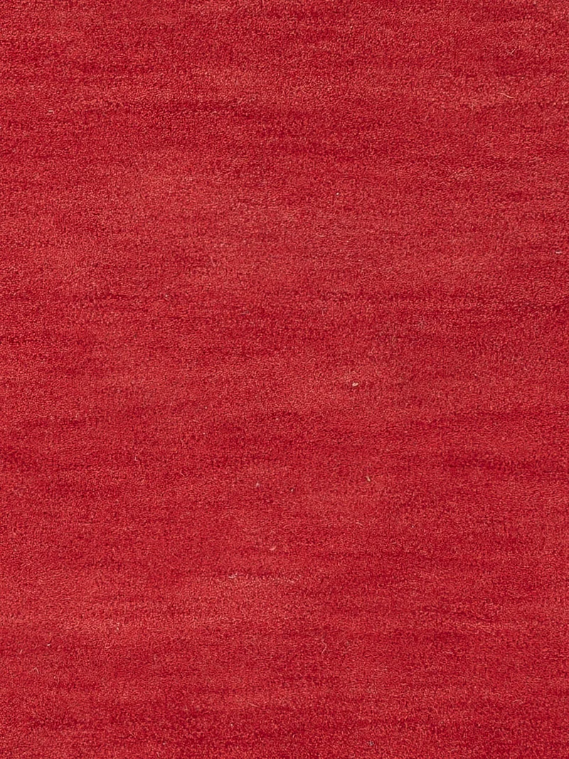 Wollteppich 90x160cm - rot