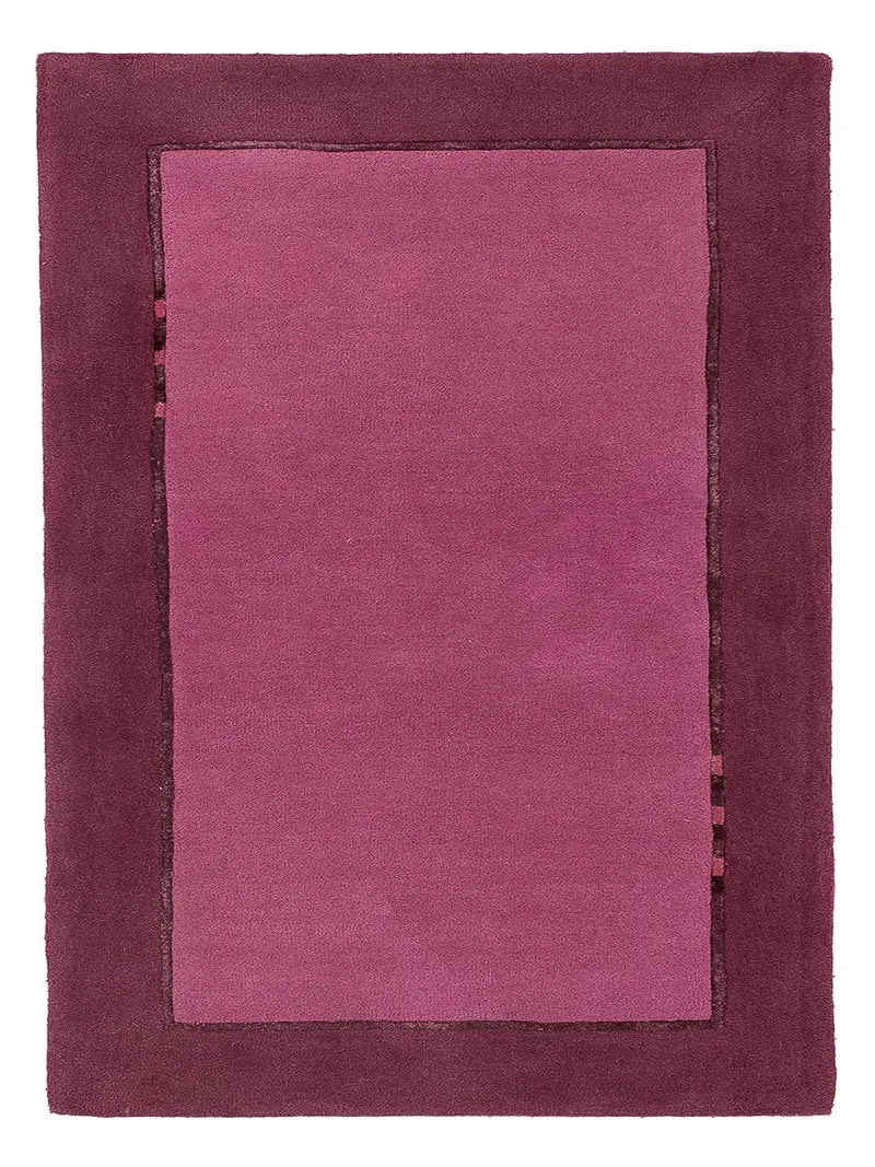 Wollteppich 90x160cm - lila